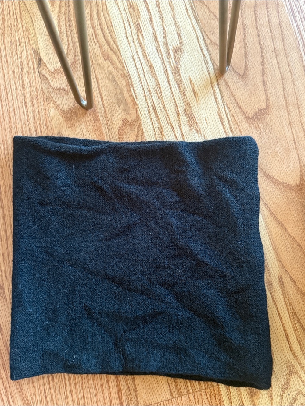 Old Navy cowl infinity scarf knit Black